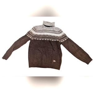 Wool winter dockers medium turtle neck sweater
